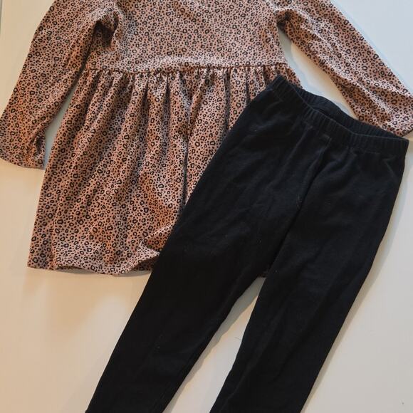 Cat & Jack Dress Outfit Leopard 2T‎ - Picture 1 of 4